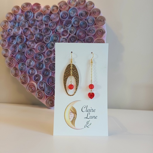 Cannelle - Swarovski rouge